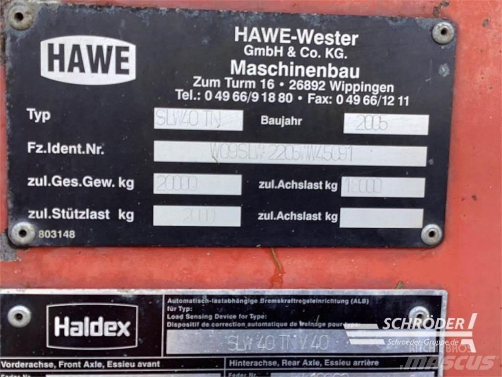 Hawe SLW 40 TN グレイン・カート