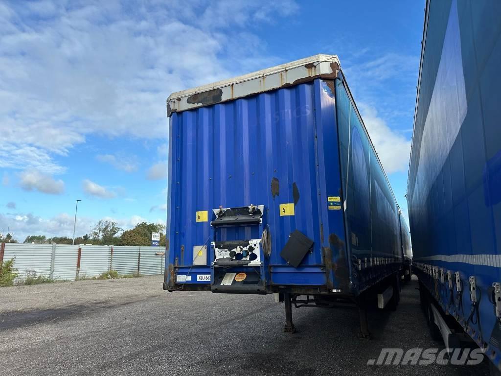 Krone SD serie 8354 カーテンサイダートレーラー