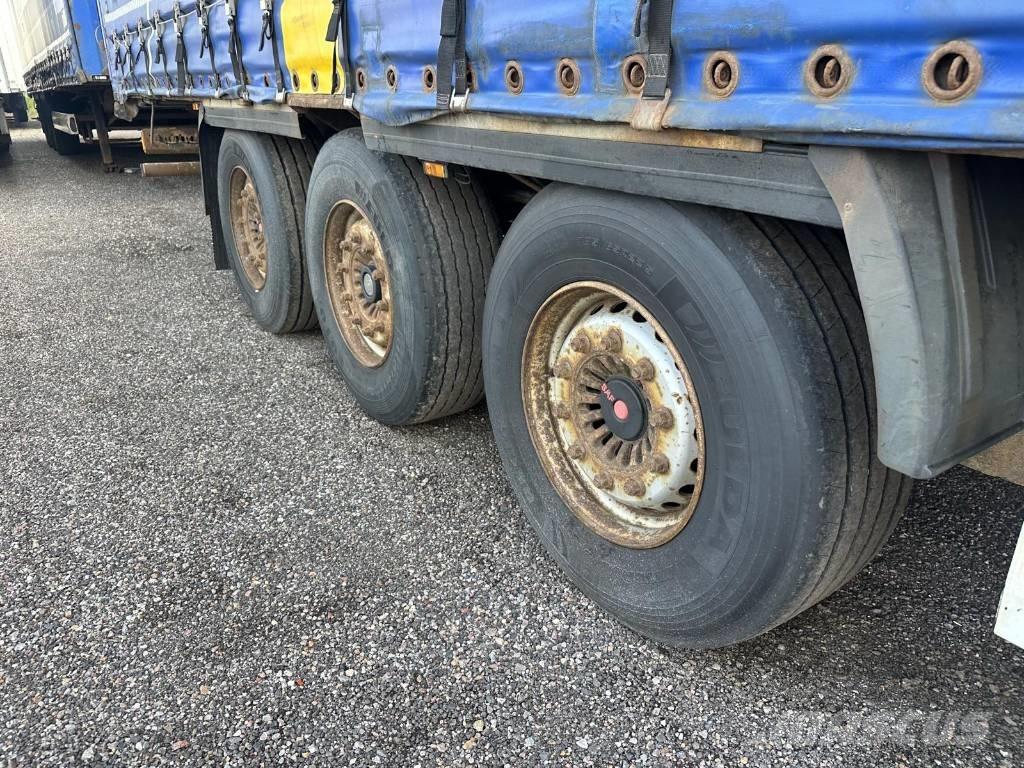 Krone SD serie 8354 カーテンサイダートレーラー