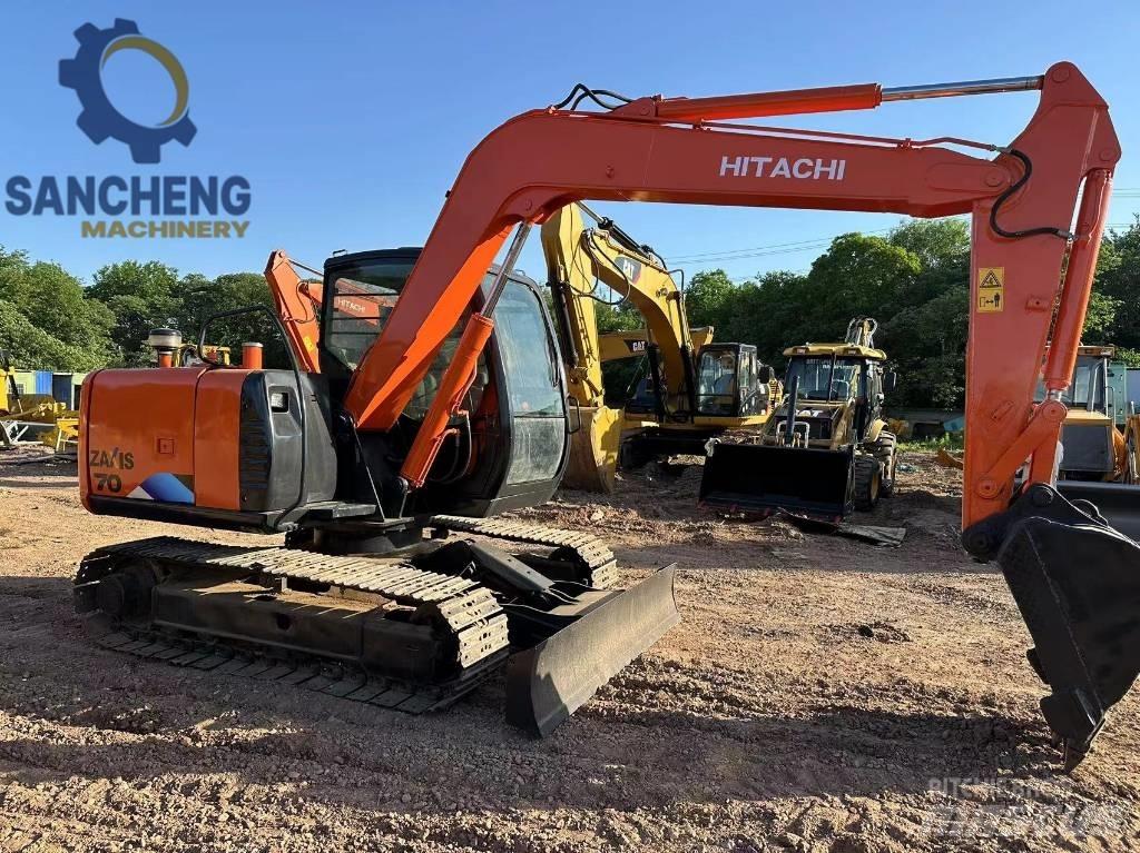 Hitachi ZX 70 中型油圧ショベル 7ｔ-12ｔ（ユンボ・パワーショベル・バックホー）