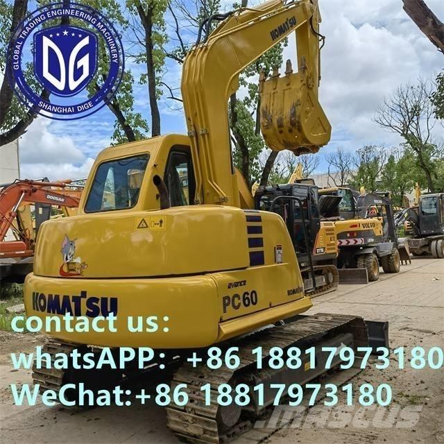 Komatsu PC 60-7C 大型油圧ショベル12t以上（パワーショベル・ユンボ）