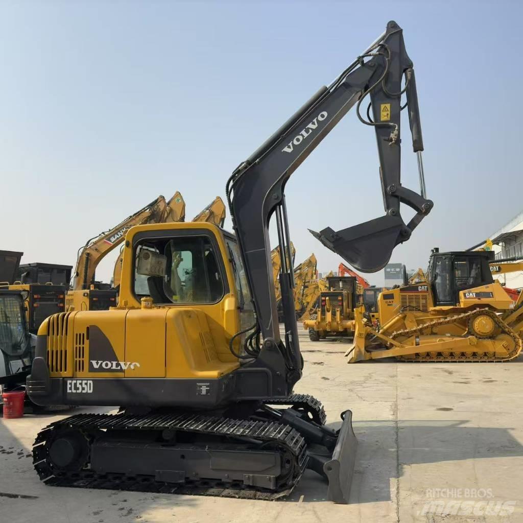 Volvo EC55D ミニ油圧ショベル 7t以下（ミニユンボ・ミニディガー）