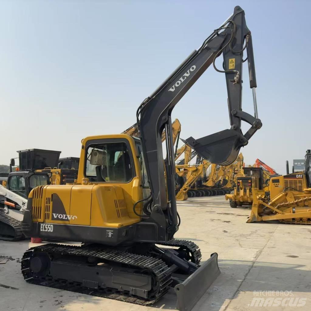 Volvo EC55D ミニ油圧ショベル 7t以下（ミニユンボ・ミニディガー）