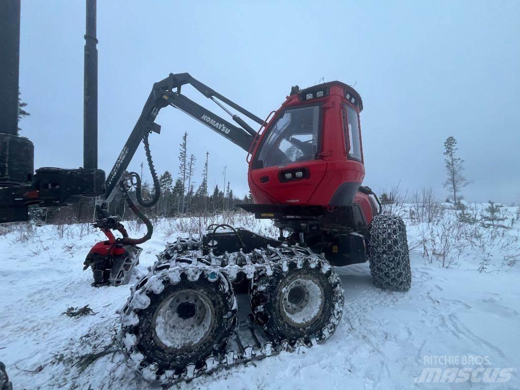 Komatsu 901 ハーベスター