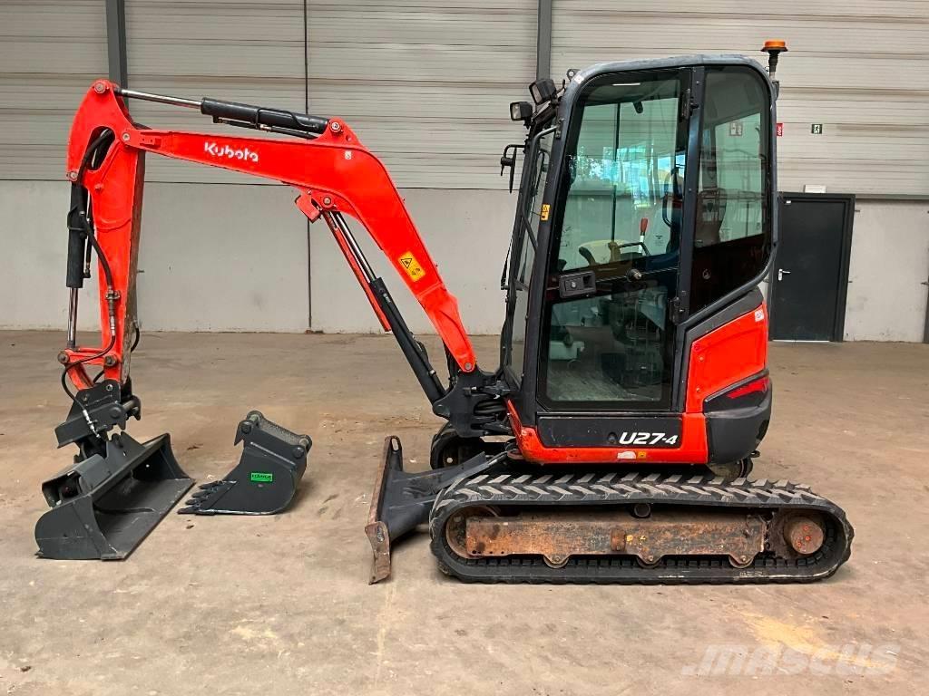 Kubota U 27-4 ミニ油圧ショベル 7t以下（ミニユンボ・ミニディガー）