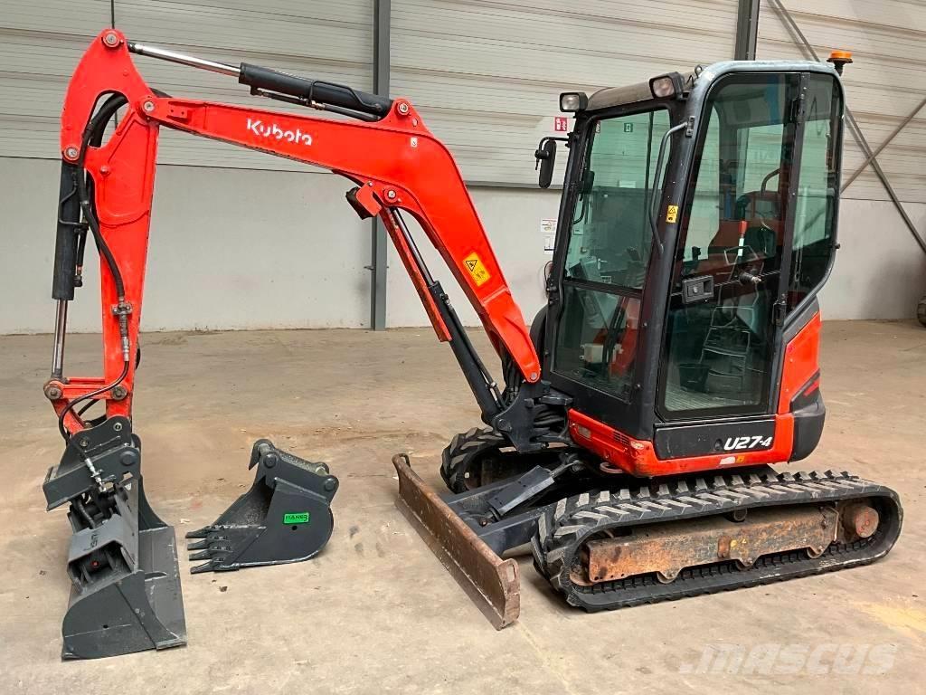Kubota U 27-4 ミニ油圧ショベル 7t以下（ミニユンボ・ミニディガー）