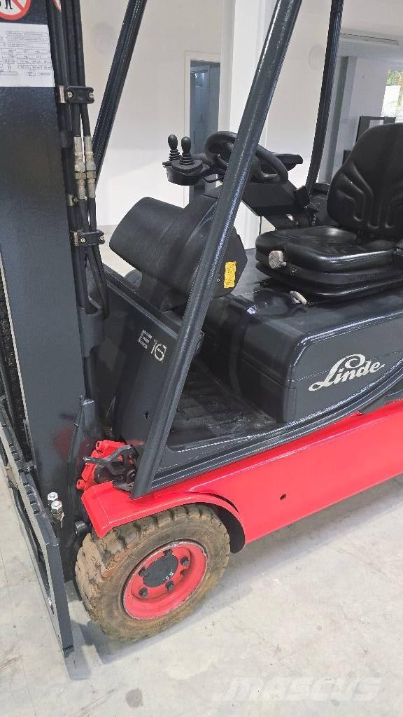 Linde E 16 C-02 バッテリーフォークリフト