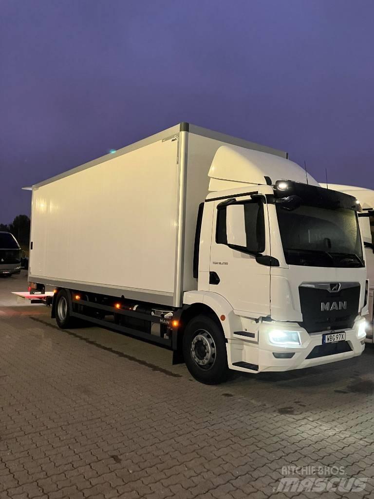 MAN TGM 18.290 4X2 ボックスボディー、ウイング、箱車