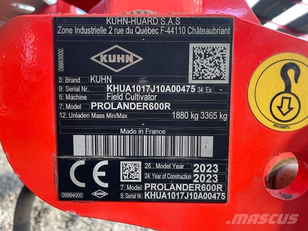 Kuhn Prolander 600R ハロー