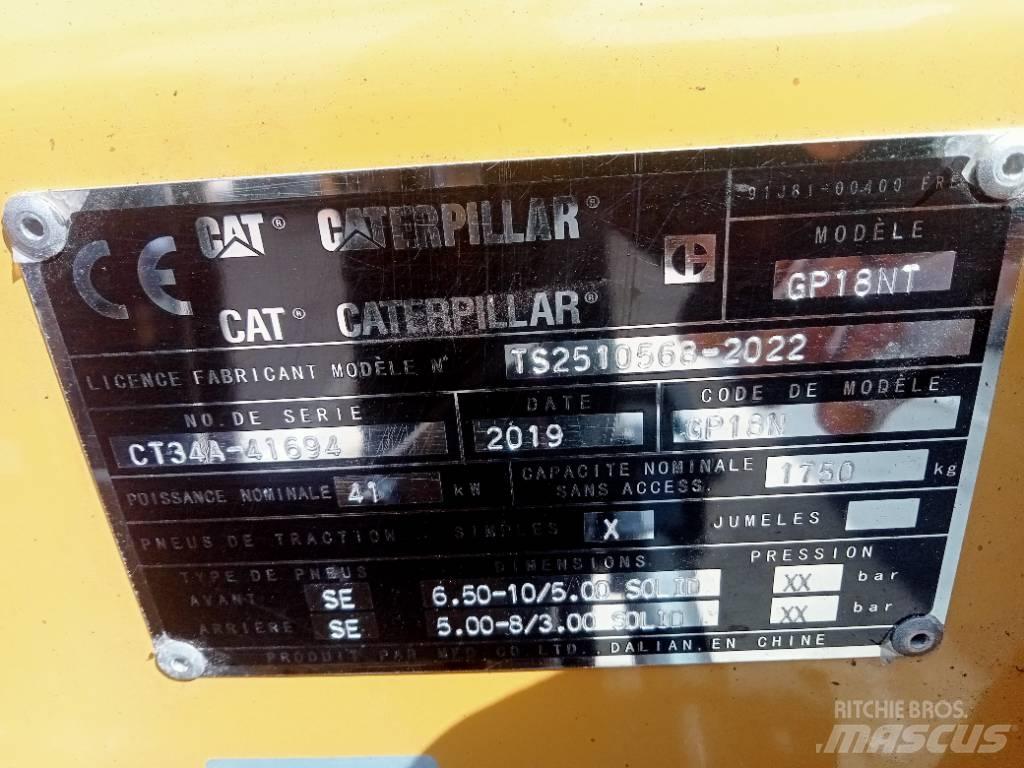 CAT GP 18 NT LPGフォークリフト