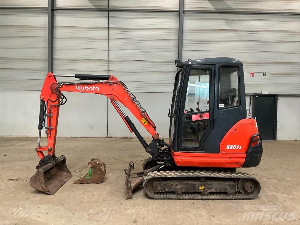 Kubota KX 61-3 ミニ油圧ショベル 7t以下（ミニユンボ・ミニディガー）