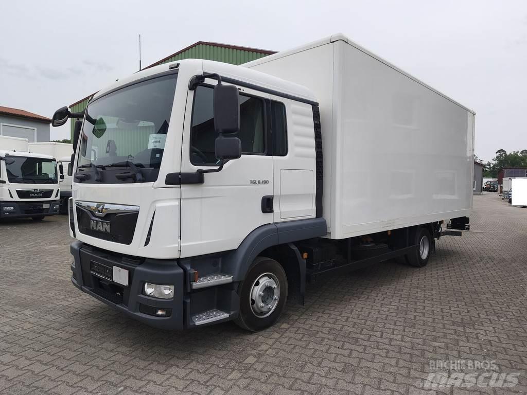 MAN TGL 8.190 ボックスボディー、ウイング、箱車