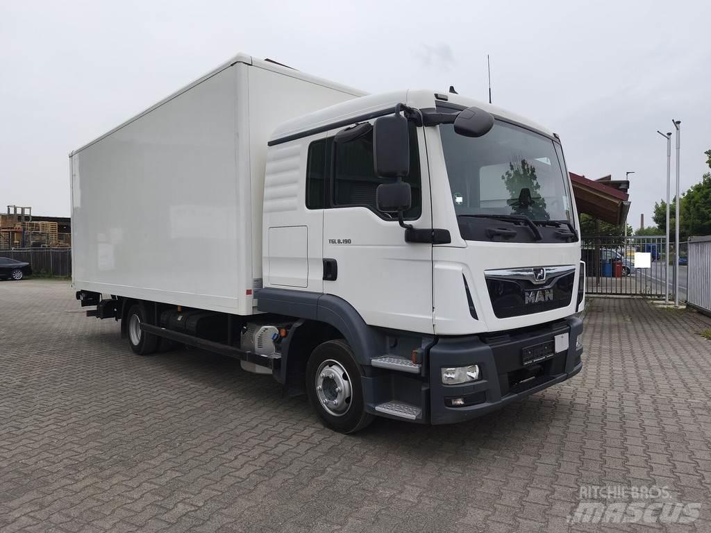 MAN TGL 8.190 ボックスボディー、ウイング、箱車