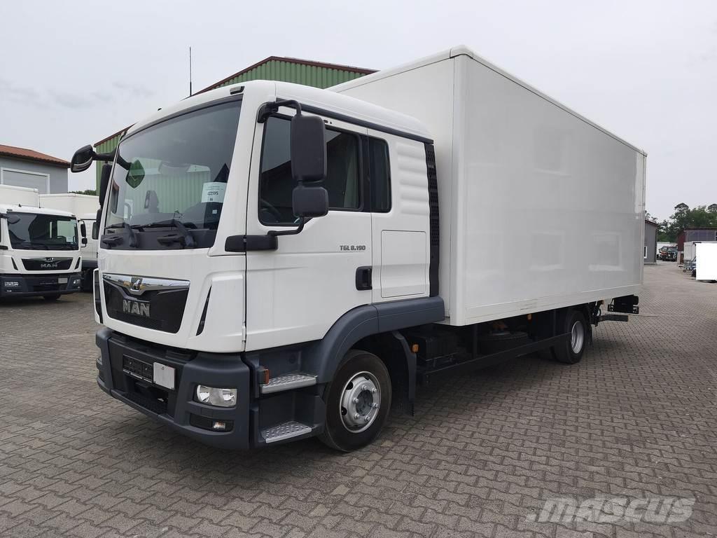 MAN TGL 8.190 ボックスボディー、ウイング、箱車