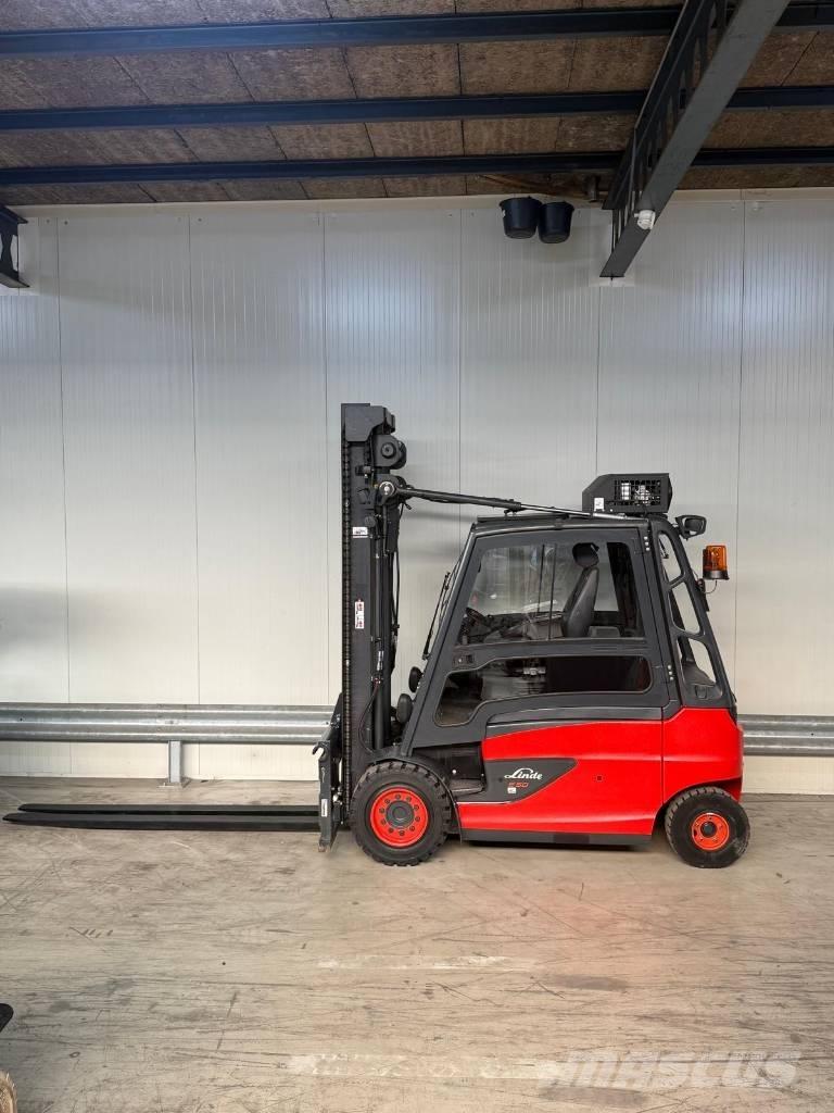 Linde E 50-02 バッテリーフォークリフト