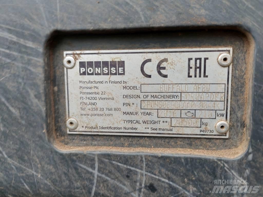 Ponsse BUFFALO AF 8W フォワーダー