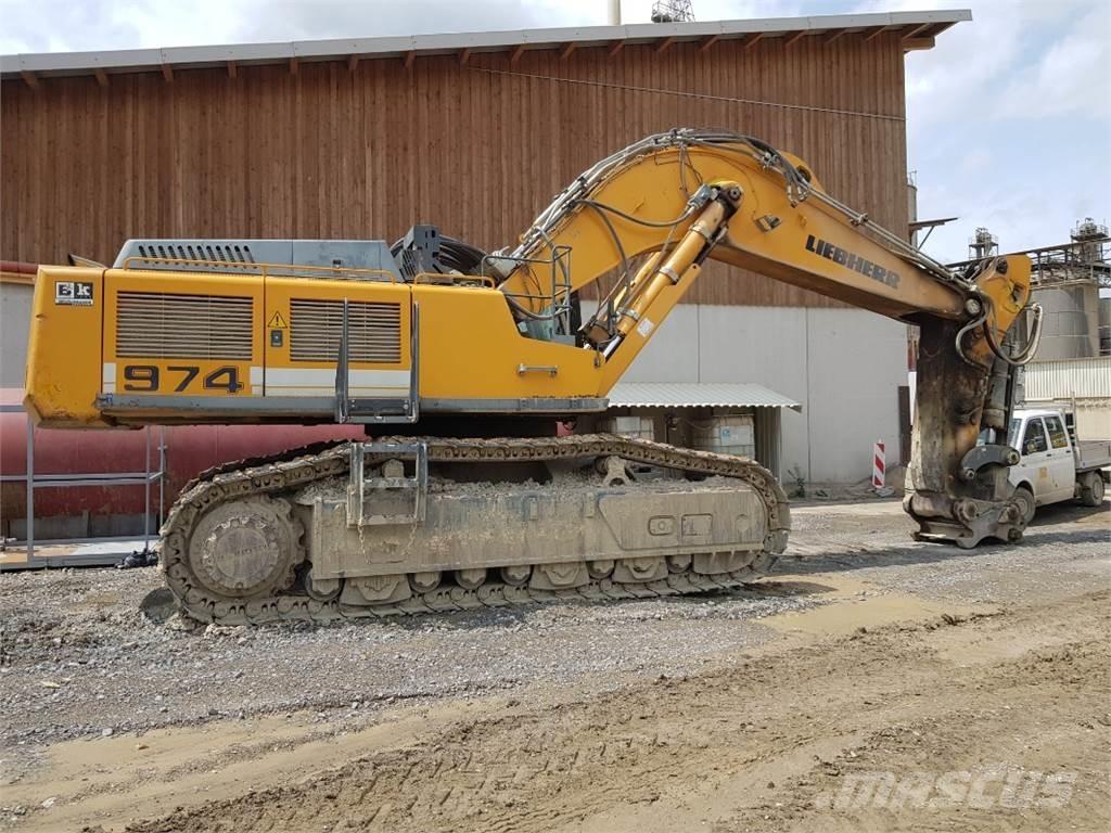 Liebherr R974 大型油圧ショベル12t以上（パワーショベル・ユンボ）