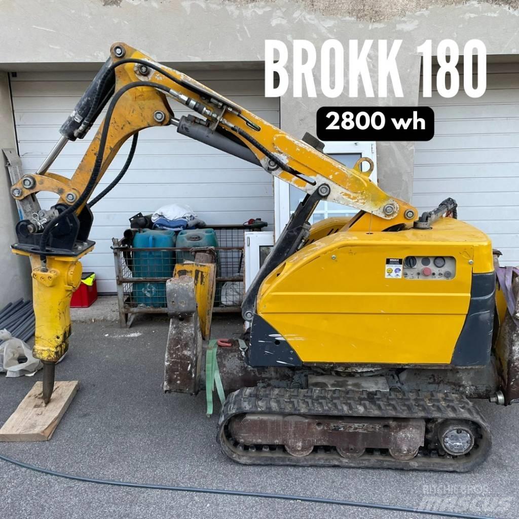 Brokk 180 ミニ油圧ショベル 7t以下（ミニユンボ・ミニディガー）