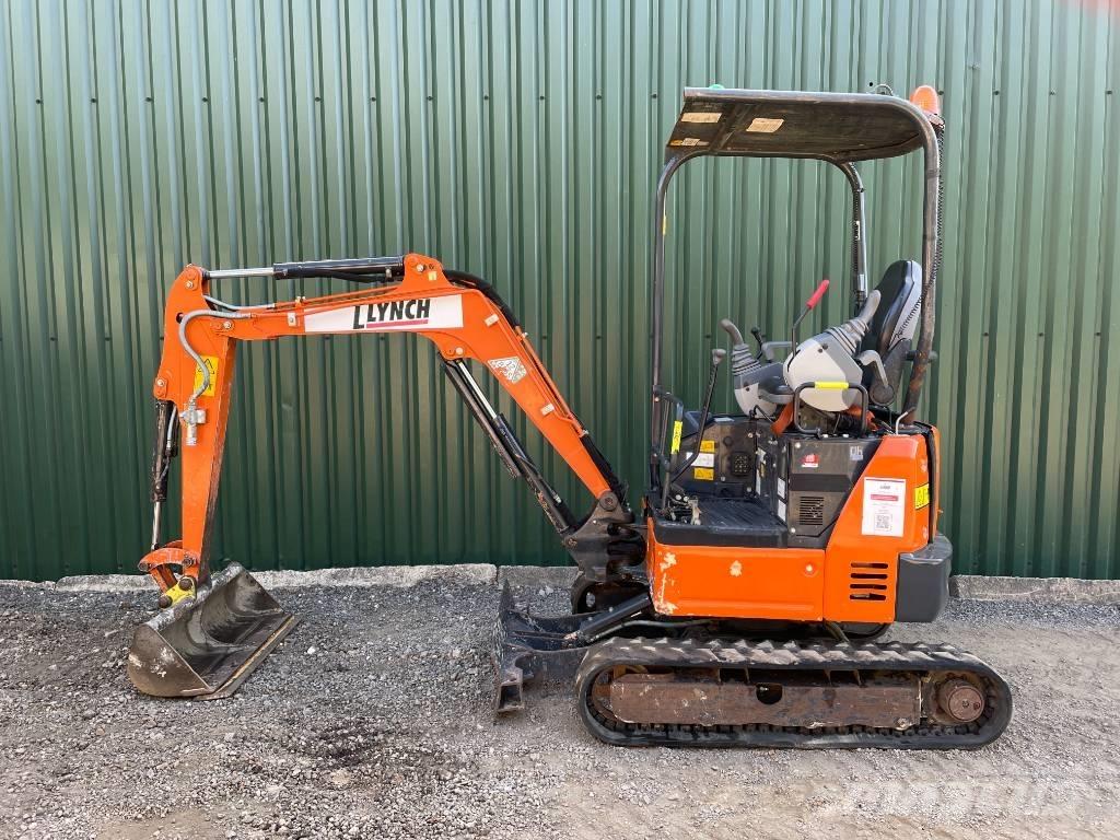 Hitachi ZX 19 U-6 ミニ油圧ショベル 7t以下（ミニユンボ・ミニディガー）