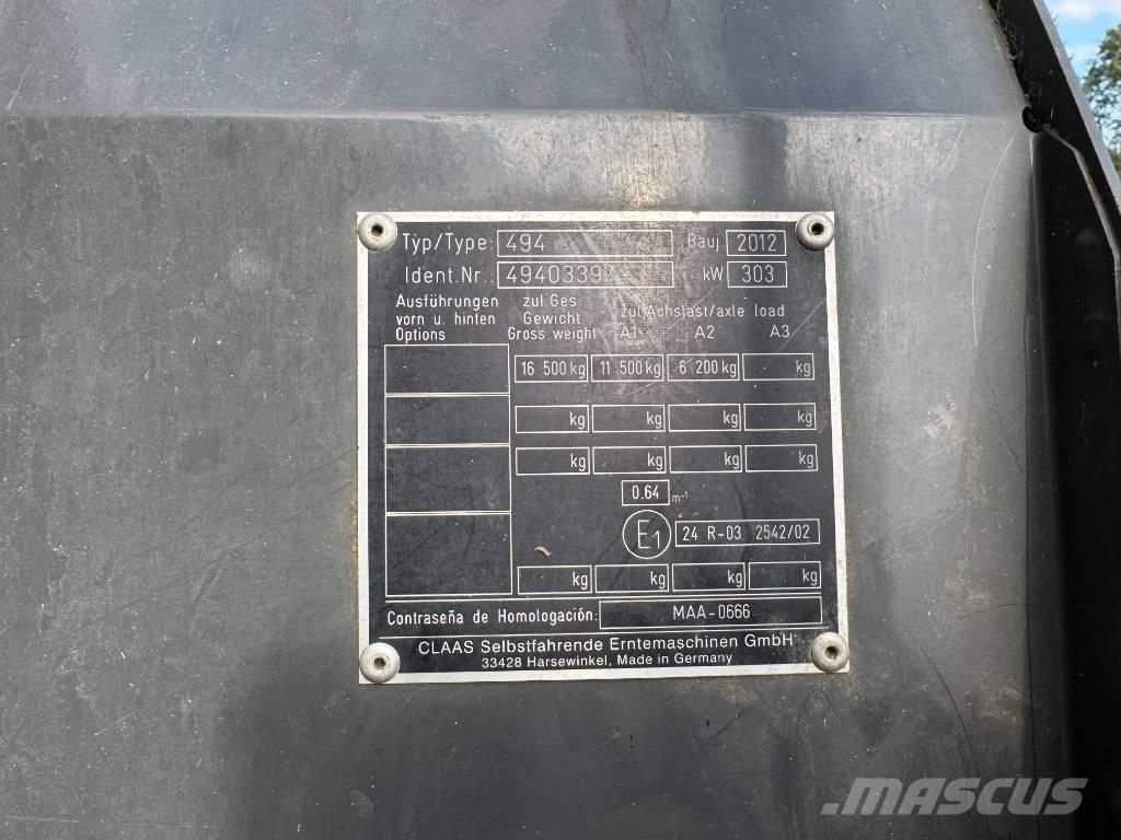 CLAAS Jaguar 930 自走式フォレージハーベスター