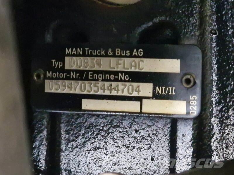MAN D0834 LFLAC エンジン
