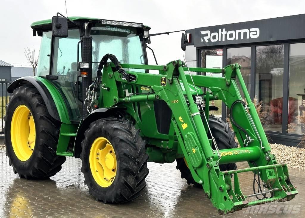 John Deere 5100 M トラクター