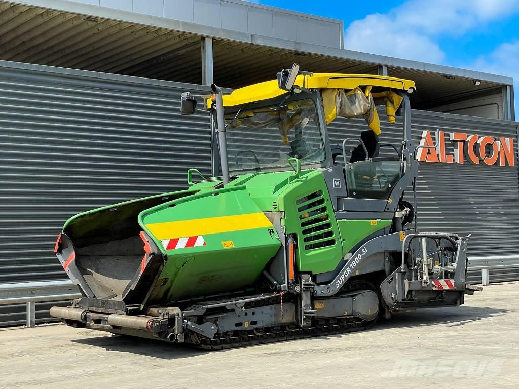 Vögele SUPER 1800-3I アスファルトフィニッシャ