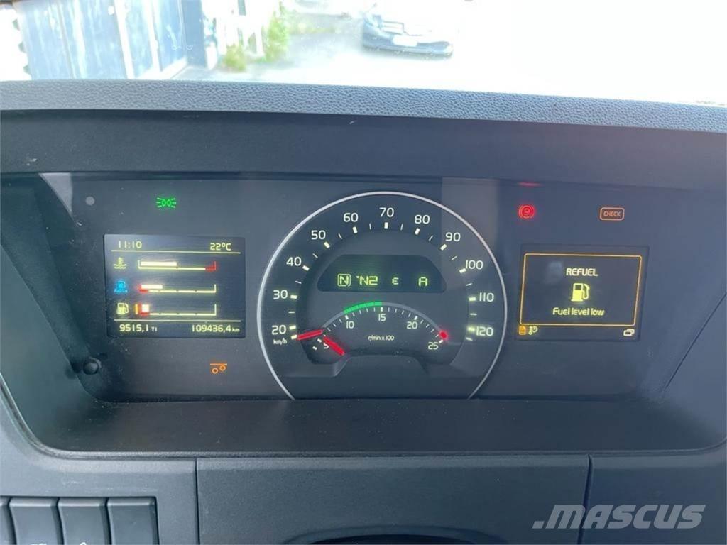 Volvo FMX 450 6X2 クレーントラック、ユニック車