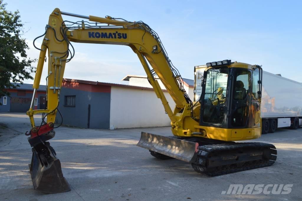 Komatsu PC 88 MR 中型油圧ショベル 7ｔ-12ｔ（ユンボ・パワーショベル・バックホー）