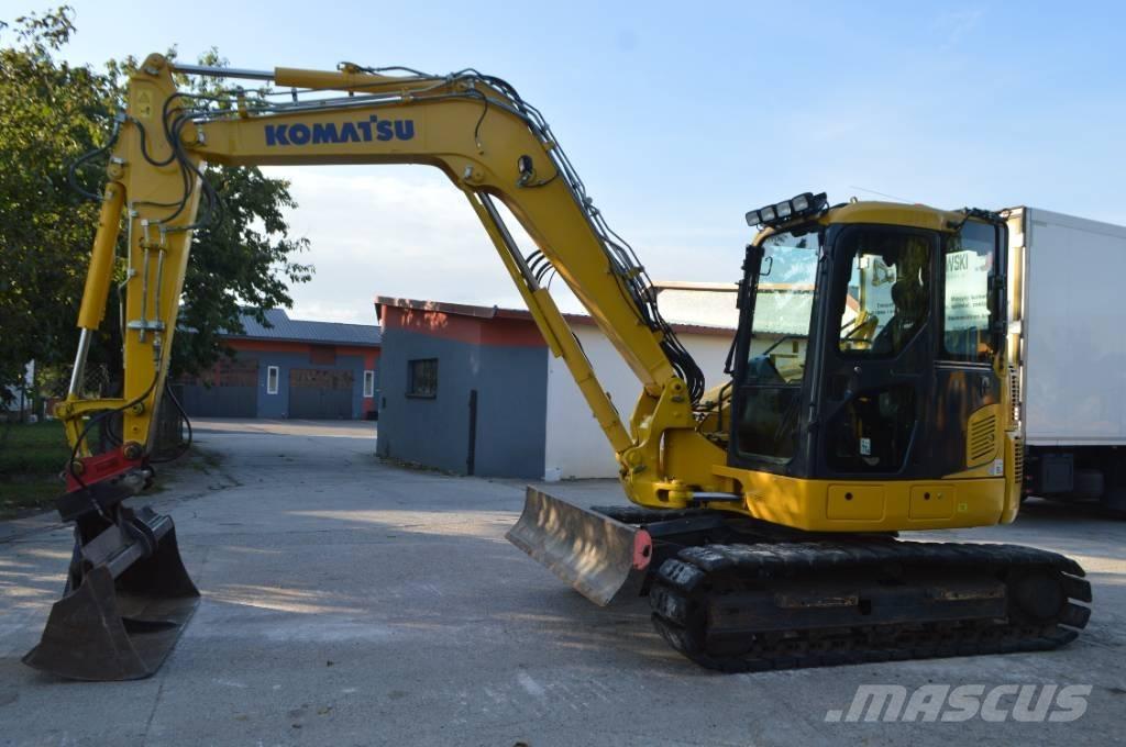 Komatsu PC 88 MR 中型油圧ショベル 7ｔ-12ｔ（ユンボ・パワーショベル・バックホー）