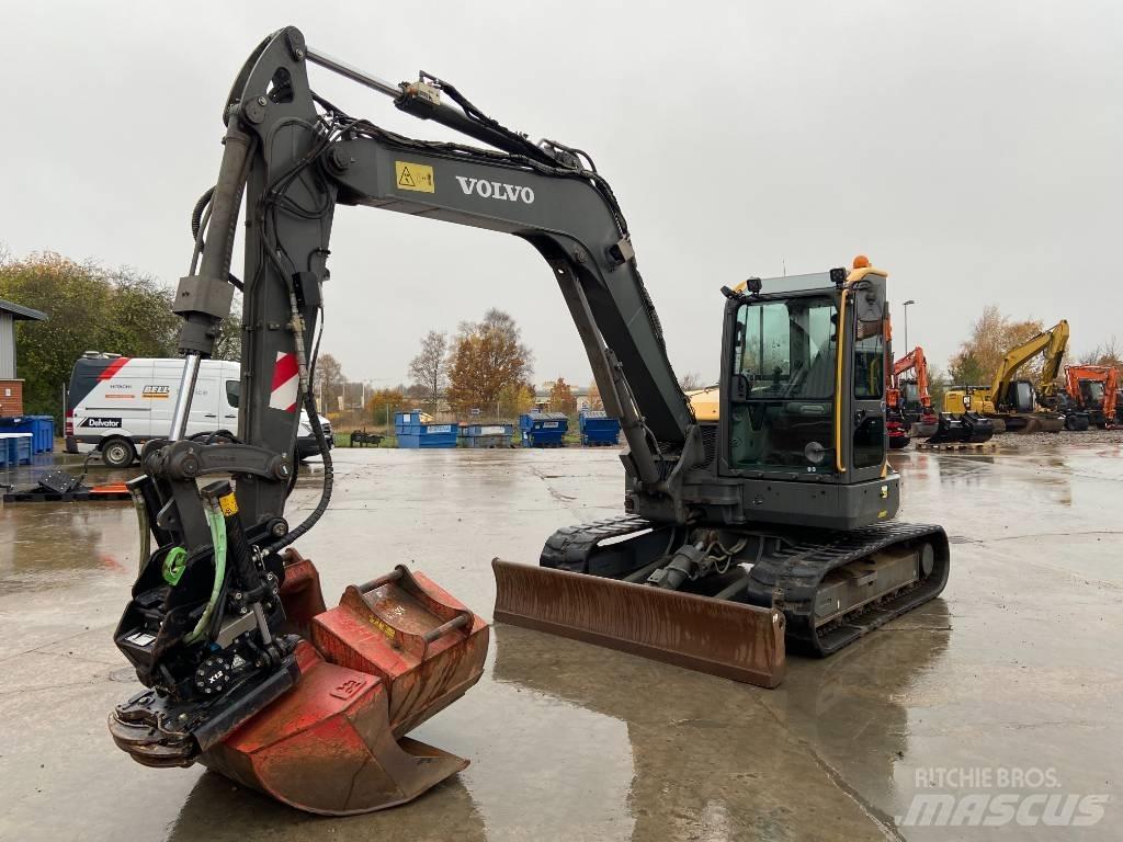 Volvo ECR 88 D / Eslöv 中型油圧ショベル 7ｔ-12ｔ（ユンボ・パワーショベル・バックホー）