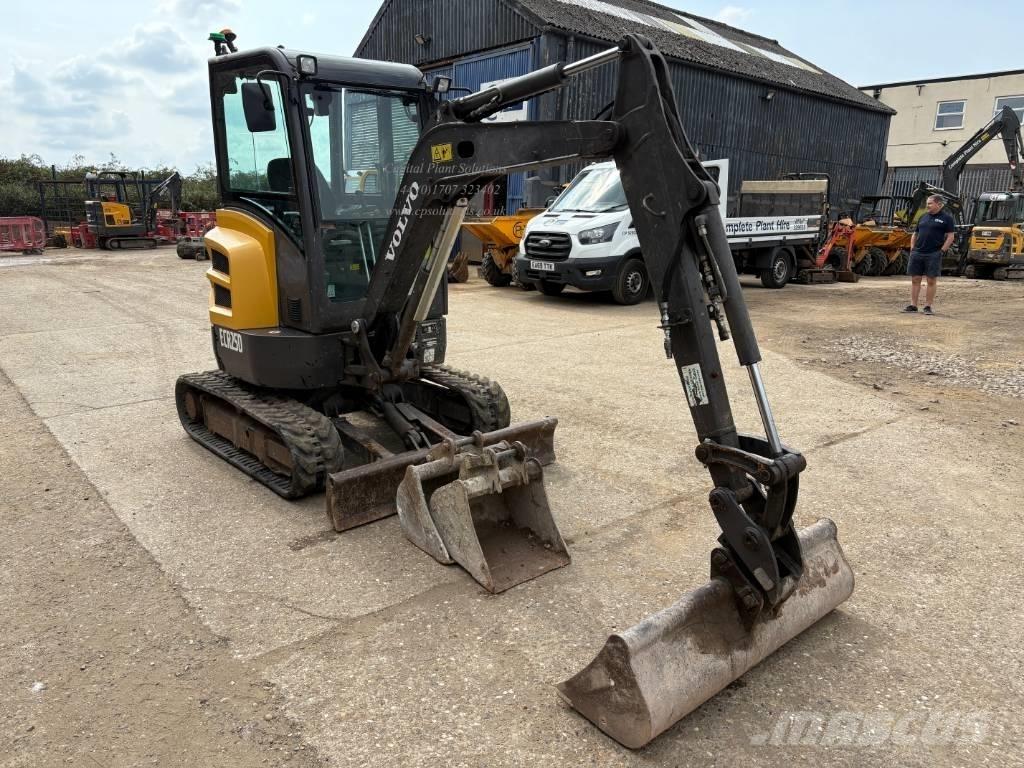Volvo ECR 25 D ミニ油圧ショベル 7t以下（ミニユンボ・ミニディガー）