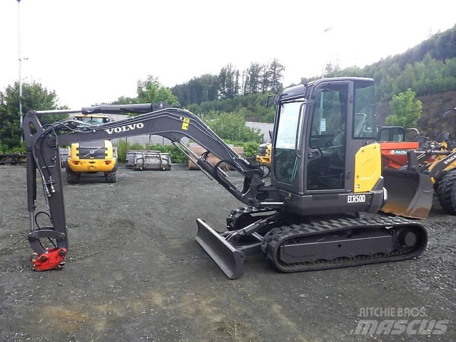Volvo ECR 50 D ミニ油圧ショベル 7t以下（ミニユンボ・ミニディガー）