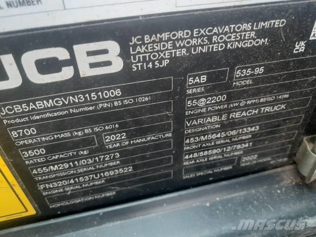 JCB 535-95 農業用テレハンドラー