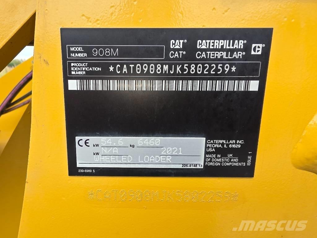 CAT 908M  Cat 908 ホイールローダー・タイヤショベル