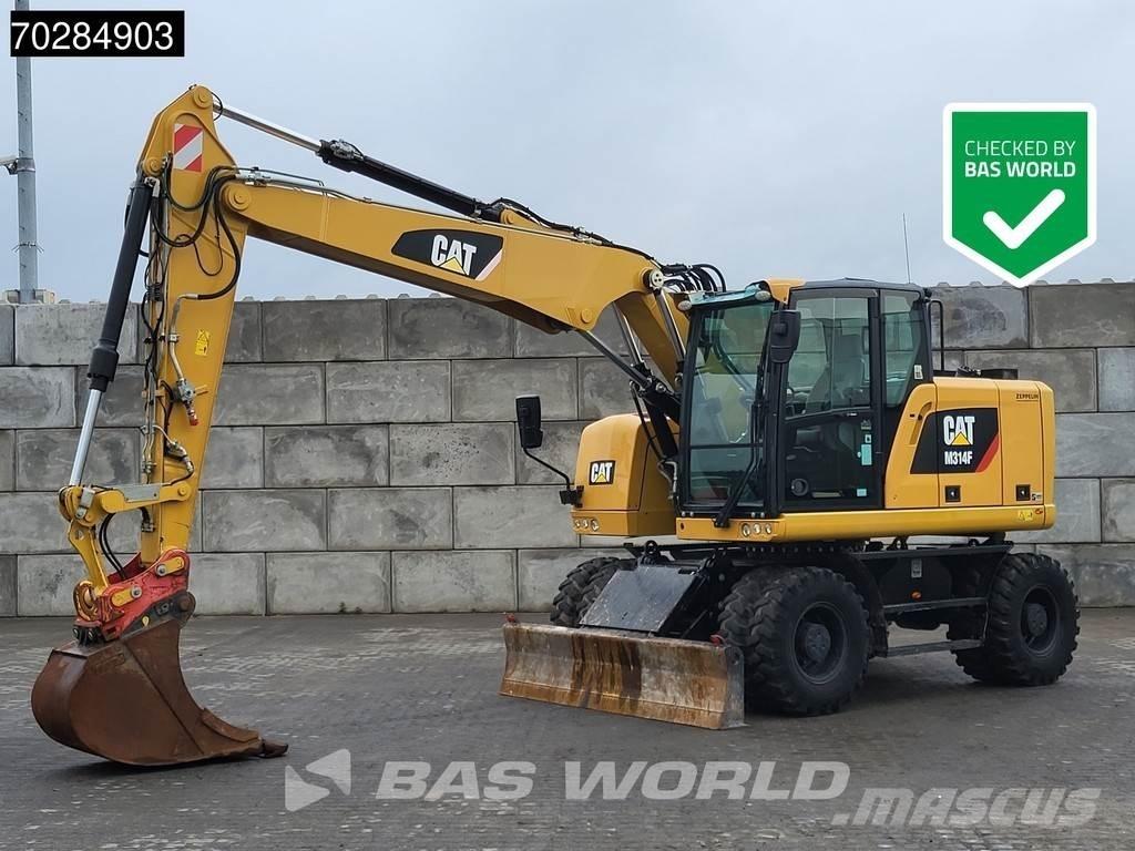 CAT M314 F ホイール式油圧ショベル（パワーショベル・ユンボ・バックホー）