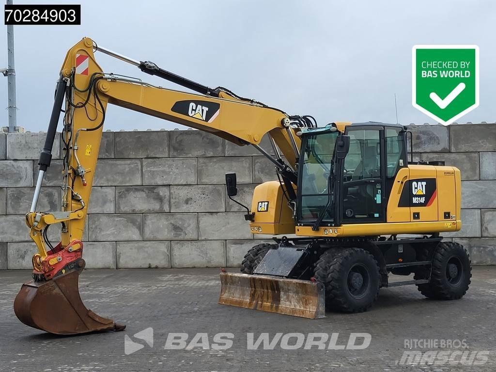CAT M314 F ホイール式油圧ショベル（パワーショベル・ユンボ・バックホー）