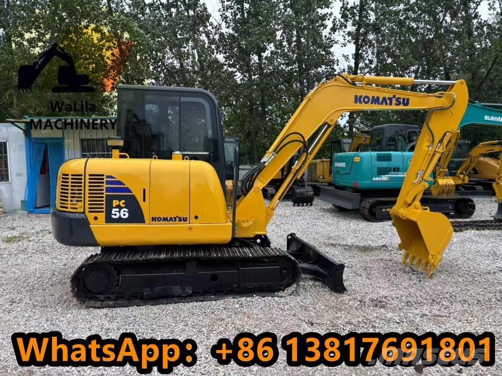 Komatsu PC 56-7 ミニ油圧ショベル 7t以下（ミニユンボ・ミニディガー）