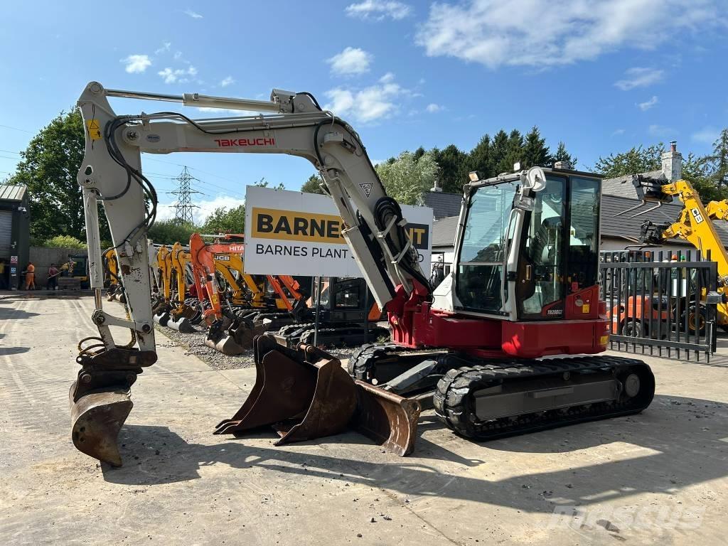 Takeuchi TB 280 FR 中型油圧ショベル 7ｔ-12ｔ（ユンボ・パワーショベル・バックホー）