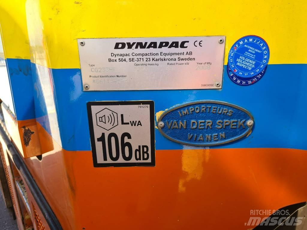 Dynapac CG233HF タンデムローラ
