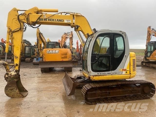 New Holland E 70 SR 中型油圧ショベル 7ｔ-12ｔ（ユンボ・パワーショベル・バックホー）