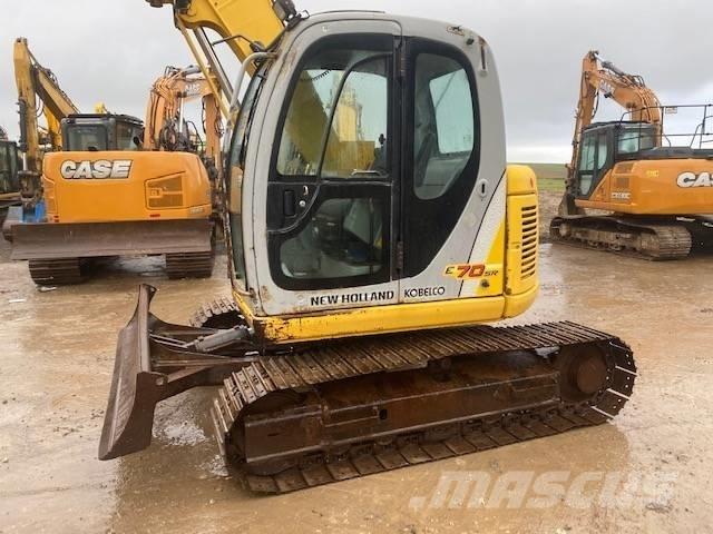 New Holland E 70 SR 中型油圧ショベル 7ｔ-12ｔ（ユンボ・パワーショベル・バックホー）