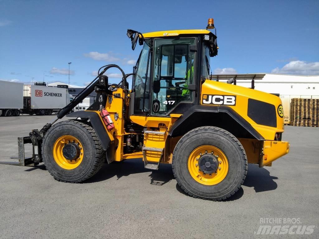 JCB 417 HT ホイールローダー・タイヤショベル