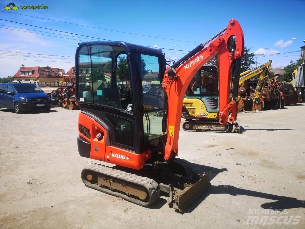 Kubota KX 016-4 ミニ油圧ショベル 7t以下（ミニユンボ・ミニディガー）