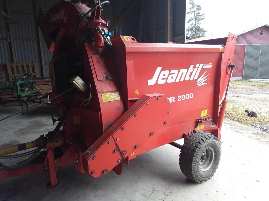 Jeantil PR 2000 ベールシュレッダー、カッター、アンローラー