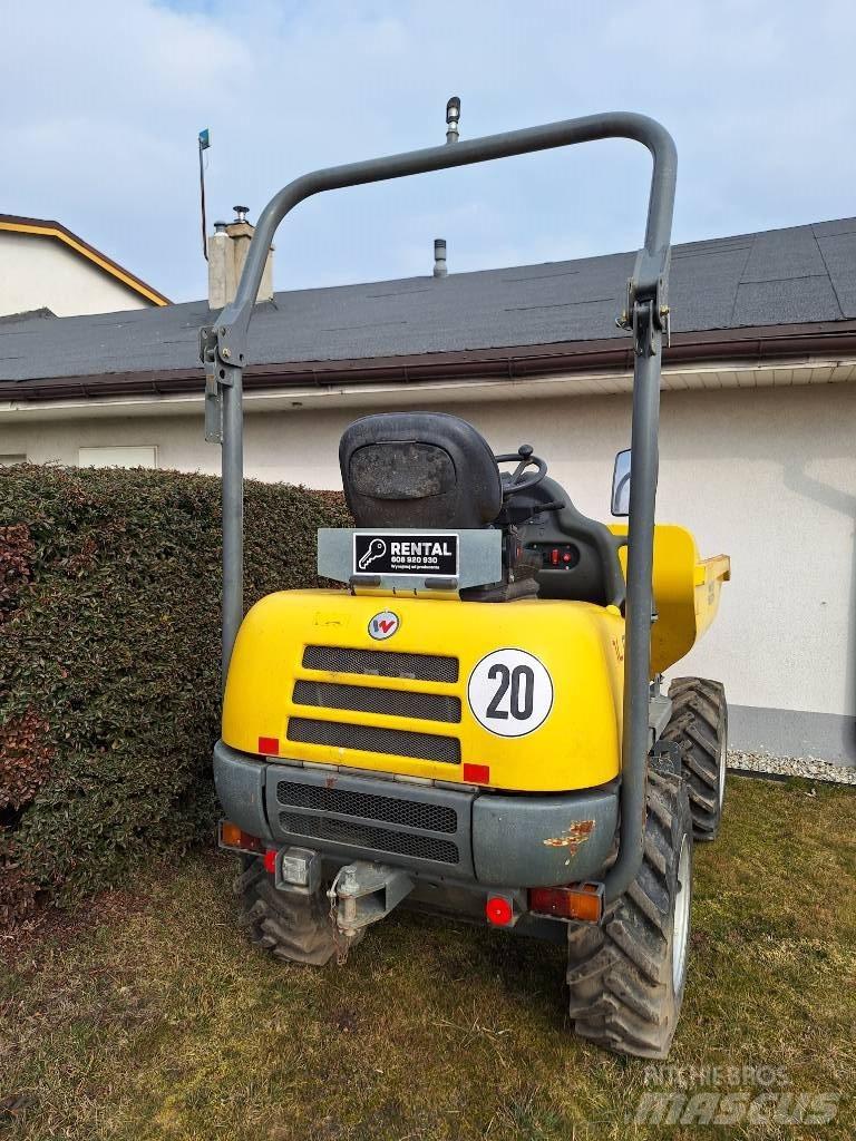 Wacker Neuson 1601 サイト　ダンプ