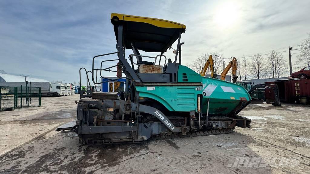 Vögele Super 1800-2 アスファルトフィニッシャ