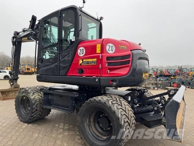 Yanmar B 110 W ホイール式油圧ショベル（パワーショベル・ユンボ・バックホー）