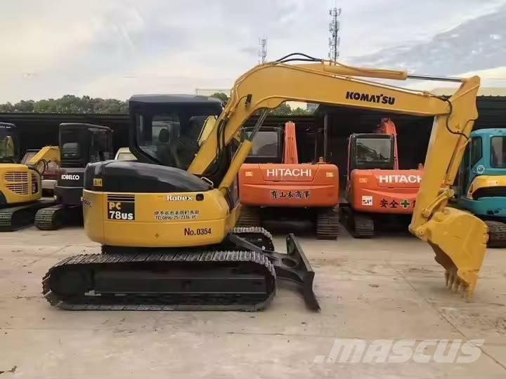 Komatsu PC78US-6 中型油圧ショベル 7ｔ-12ｔ（ユンボ・パワーショベル・バックホー）