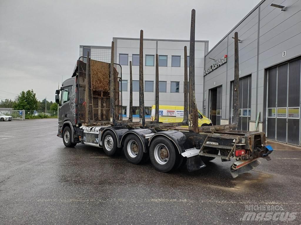 Scania R-serie 木材トラック
